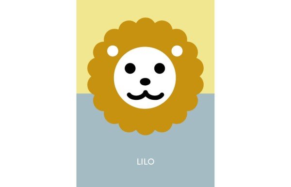 Personalisiert - Löwen Poster