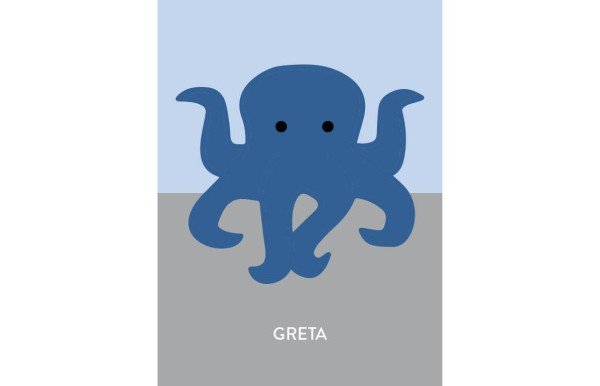 Personalisiert - Oktopus Poster